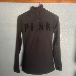 PINK Quarter Zip Long Sleeve